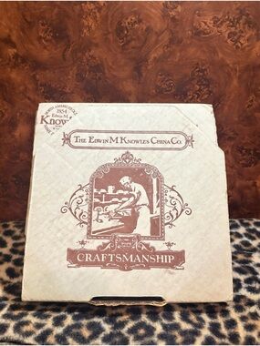 Edwin M. Knowles “Annie and Daddy Warbucks” 8th final Edition Collector Plate